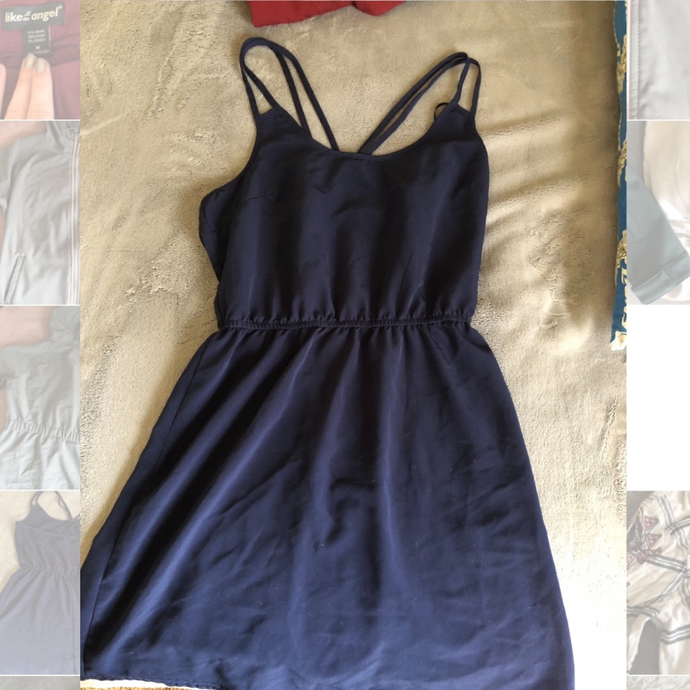 Forever 21 blue dress!